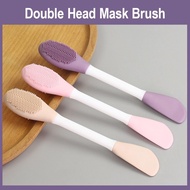 Double Head Silicone Facial Mask Face Brush Stick Mixing Facial Stick Soft Dual-use Tpr Brush Z4m4