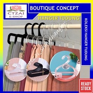 HANGER TUDUNG / HANGER SHAWL PETAK UKURAN DARI 14CM