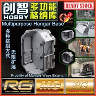 Octagon H-Hangar Base Chuang Zhi Hobby Multi Function Purpose Battle Machine Stand Domain Display MG