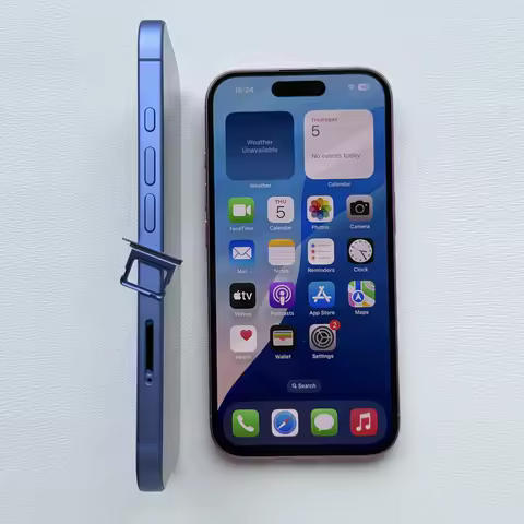 100% Original Apple IPhone 16 Dual SIM Card 6.1" Cellphone 5G Unlocked OLED Face ID A18 128/256/512G