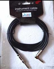 Kabel Jack Guitar Deluxe Panjang 3m Guitar Akustik Elektrik Bass Kyeboard
