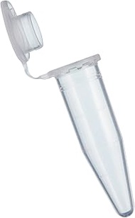 Watson 131-615C Micro Tube, 0.05 fl oz (1.5 ml), Round Bottom, 1,000 Bottles