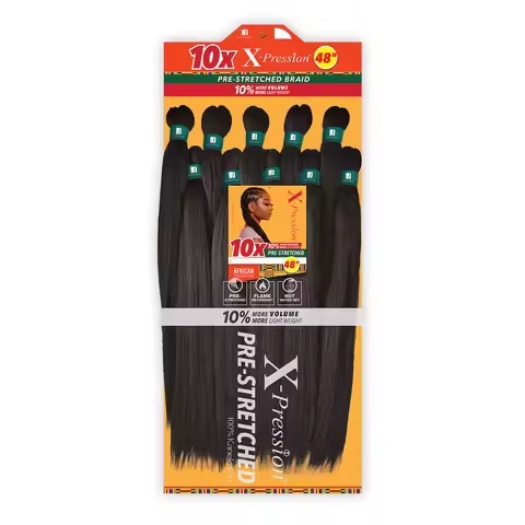Sensationnel Synthetic Braids XPRESSION 10X Pre-Stretched Braid 48"