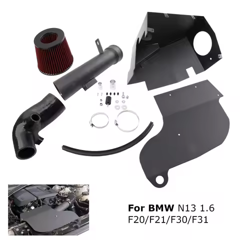 Cold Air Intake Kit For BMW N13 1.6 F20/F21/F30/F31 Engine Heat Shield+Turbo Inlet Hose+Air Filter