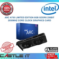 Intel Arc A750 Limited Edition 8GB GDDR6 256Bit 2050MHz Core Clock Graphics Card