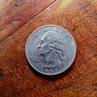Coin liberty USA. Quarter 1/4 dollar