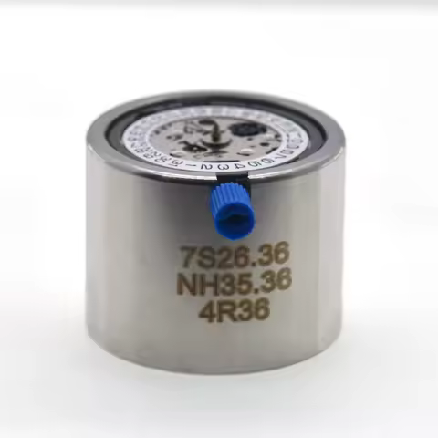 Stainless Steel Watch Movement Base Holder for Seiko SKX007 NH35 36 7S26 7S36 4R36 Men's Watch Repai