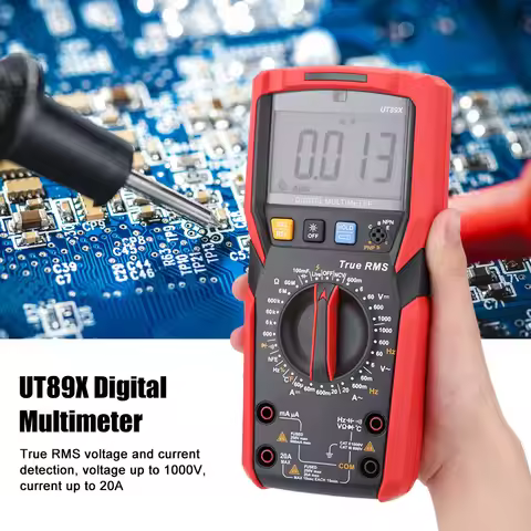 Digital Multimeter T UT89X/UT89XD NVC Measurement Digital Multimeter with Temperance Testing UT89XD 