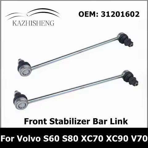 for Volvo S60 S80 XC70 XC90 V70 2Pcs Front Stabilizer Bar Link 31201602