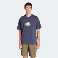 adidas Hiking TERREX CAMPER GRAPHIC T-SHIRT Men Blue KB9632