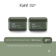 [PAKET RAMBUT ON POINT BEBAS LEPEK SEHARIAN]  Kahf Sleek Classy Water-Based - Matte Dapper Water Bas