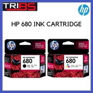 HP 680/F6V27AA BLACK / F6V26AA COLOR / COMBO PACK (BL+CL) INK CARTRIDGE 100% ORIGINAL