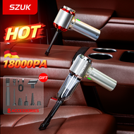SZUK Portable Handheld Car Vacuum Cleaner Cordless Strong Suction Rechargeable Low Noise Gap Cleanin