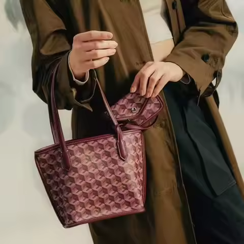 Christy NG Mini Tote Women's Bag Fashionable Versatile Shopping Basket Handbag Single Shoulder Bag F