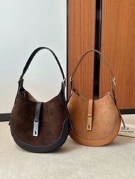 全新Ralph Lauren 麂皮Hobo腋下包Ralph Lauren bag Ralph Lauren袋
