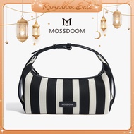 MOSSDOOM Women's Bag Oriana Bag  Black And White Crossbody Bag Can Be Adjusted To Carry As A Handbag