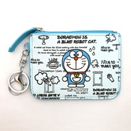 Cute Doraemon the Robot Cat Ezlink Card Pass Holder Coin Purse Key Ring