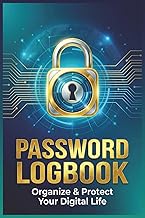 Password Logbook: Alphabetical Password Keeper Book with Tabs - A-Z Internet Address and Login Journ
