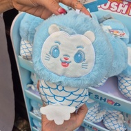 Cute Merlion Lion Keychain Plush Toy ‍ ️
