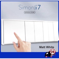 Simon I7 Series Switch  / Switches & Socket Outlet (MATT WHITE)