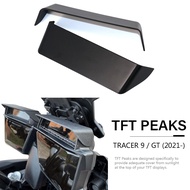 Motorcycle TFT Peaks  For Yamaha Tracer 9 Tracer9 GT 2021 2022 2023 - Speedomete Instrument Hat Sun 