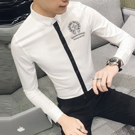 [HCM]Áo Sơ Mi Nam Đen Họa Tiết Chữ Chrome Heart Cực Phong Cách | Hàng Đẹp A62