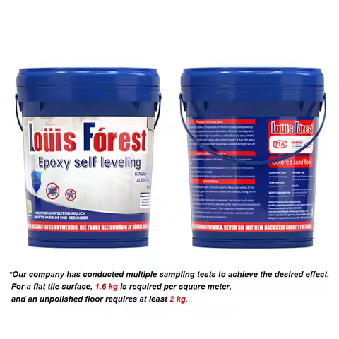 Newest High-Gloss Marble Effect Epoxy Floor Coating Indoor Outdoor Pure Natura Anti Slip Floor Paint