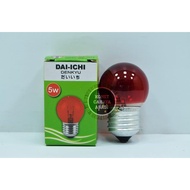 5w G40 Color Incandescent Light Bulb