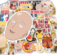 JAPAN ANIME One punch man วันพันช์แมน sticker สติกเกอร์กันน้ำรูปแบบที่แตกต่างกัน 49ชิ้น