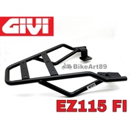Monorack Givi YAMAHA EZ115 FI Monorack Advance Black Givi EZ115FI MR4 NEW 2023 and Grip Lock