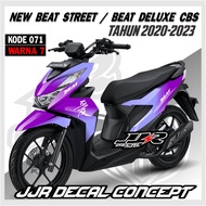 STIKER DECAL NEW BEAT STREET 2020-2023 NEW BEAT STREET/ NEW BEAT DELUXE CBS KODE 060