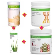 Herbalife Paket Kurus Booster 4 items/paket shake aloe Mixed fiber PPP