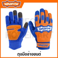 WADFOW ถุงมือช่างยนต์ SIZE XL รุ่น WMG1E03