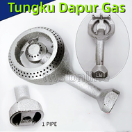 Tunku Dapur Kepala,Cast Iron Burner Head 100mm HOMELUX (100mm) Beehive Burner / Tungku Dapur Gas (BB-99)  Beehive Gas Stove Burner Replacement /Gas Stove Accessories /Tungku Gas Dapur