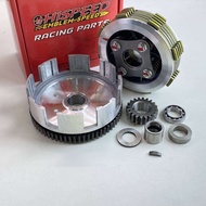 ชุดครัชSONIC ไฮสปีด ชุดครัชโซนิค 5แผ่น ใส่wave125 ชุดครัชใส่เวฟ125 5แผ่น 4สปริง อุปกรณ์ครบชุด