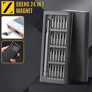 Obeng Set 24 In 1 Obeng Magnet Handphone Bukan Xiaomi Precision Magnet Screwdriver Kit Set 24pcs Scr