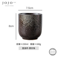 Cốc Gốm Nhật Bản JOJOS L. PD Division Cốc Trà Gốm Sứ Phong Cách Cổ Điển Cốc Đựng Trà Dùng Tại Nhà Cố