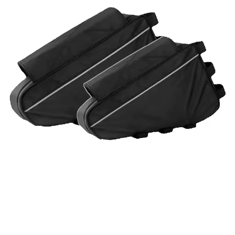 36V 48V 60V 72V E-BIKE Electric Bicycle Triangle Battery Bag Black Bicycle Frame Triangle Bags Max L