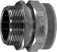O-Z/Gedney CGA-75-750 Type CGA Straight Strain Relief Cord Grip Connector, 3/4" Hub Size, 0.63" - 0.