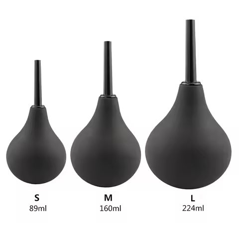 Medical Enema Irrigator Enema Bulb Syringe Anal Douche Cleaner Enema Colon Cleanse Feminine Hygiene 