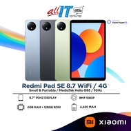 Xiaomi Redmi Pad SE 8.7" Tablet WiFi | 6GB RAM + 128GB ROM | MediaTek Helio G85 | 8MP Camera | 6650m