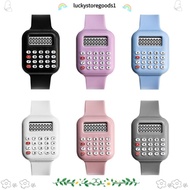 LUCKYSTOREGOODS Micro Calculator Watch, Multifunctional Date Display Electronic Digital Calculator, 