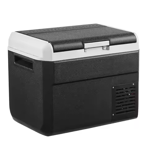12 Car Refrigerator, 31.7QT/30L Car Fridge, Portable Electric Cooler with -4-68 F Adjustable