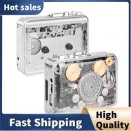 Portable Cassette Tape Player Cassette Player Transparent Shell USB Cassette Capture to MP3 Format t