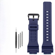 สายนาฬิกายางซิลิโคน เอฟเฟอร์ สายนาฬิกาแบบมีสายรัดยางซิลิโคนสำหรับ Casio WS-1400H/1300/1500 W-737H AE