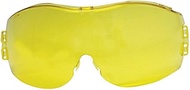 Ironwear Hope 3930 Series Nylon Protective Safety Goggles Replacement Lens, Amber (3931-A)