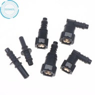 xo94ol Car Fuel Line Coupler Hose Qui Connect ID8 7.89 Plastic Nylon Oil Line  Adapter Disconnect Re