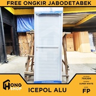 Pintu Kamar Mandi Aluminium ICEPOL 70x200