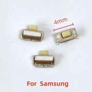 5-50PCS 4mm Power Key Button Switch On/Off For Samsung S4 S3 S2 Note 2 I9100 I9300 I9500 N7100 J1 Ac