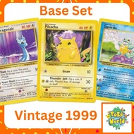 Base Set Vintage - WOTC 1999 - Pokemon Singles Pokemon Cards Pokemon TCG